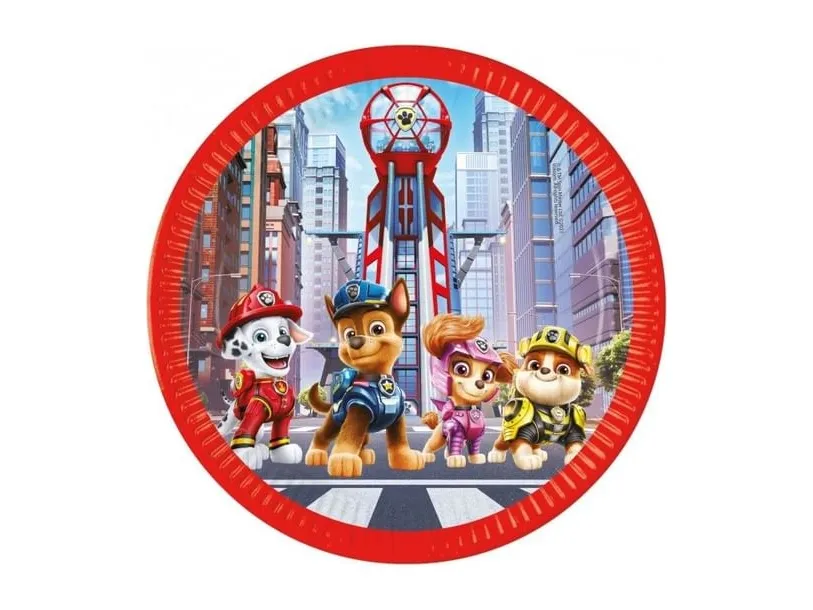 Paw Patrol tallerkner, 23 cm