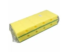 ​​​​​​​Skuresvamp L150xB70xH45mm med håndgreb grøn,10 stk/pk