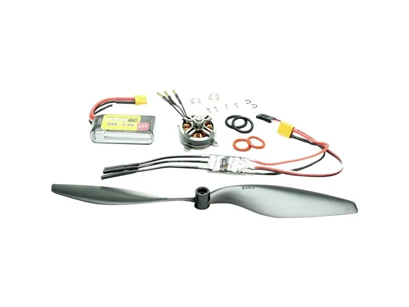 Pichler Modellbau Pulsar Shocky Pro 2204 modellfly børsteløs elektrisk motor kV (omdr./min per volt): 1800