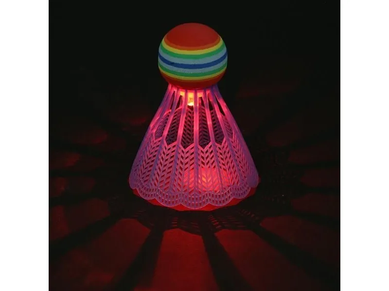 Nils Extreme NBL6092 nylon shuttlecock LED 1 stk, grå