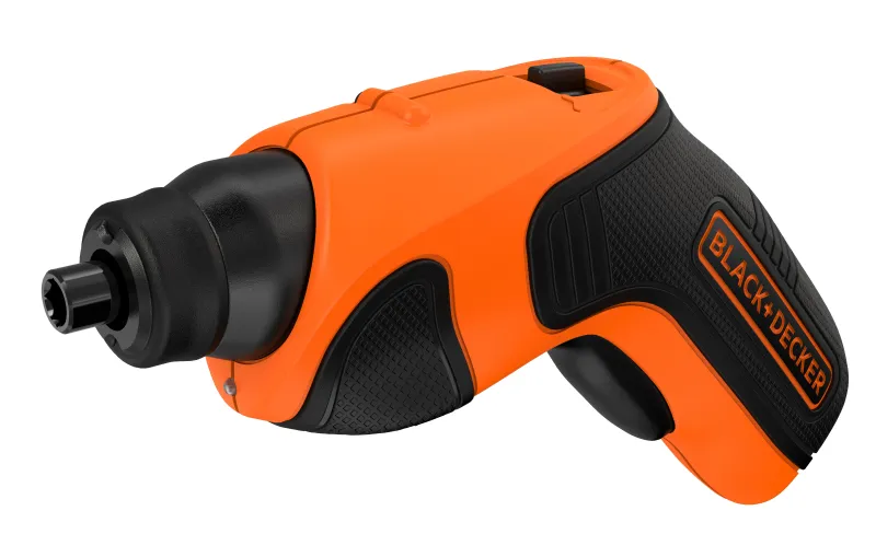 Black & Decker CS3651LC-QW, Elektrisk skrutrekker, Pistolhåndtak, Sort, Oransje, 180 RPM, 5 Nm, Batteri