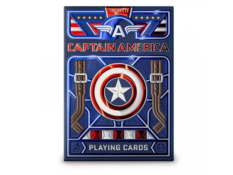 Teori 11 Captain America žaidimo kortos Teori11