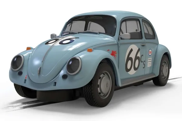 Volkswagen Beetle, blå 66 1:32