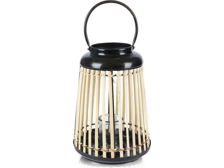 Home Styling Collection bambuslykt for telys 33 cm