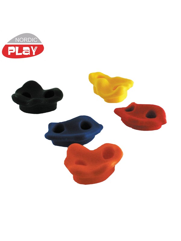 Nordic Play Climbing grips 5 pcs. incl. screws plastic