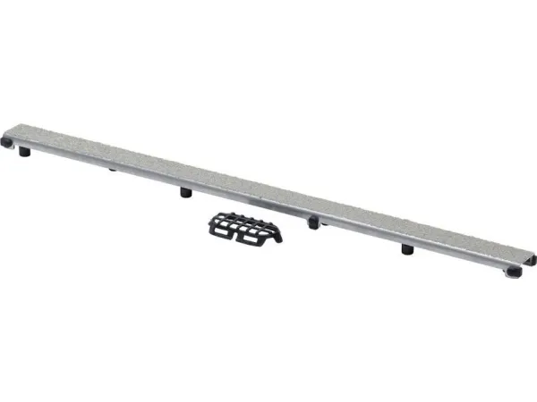 Viega Advantix rist Visign ER12, l=800 rustfritt stål – rustfritt / slipt, mønster-nr 4982.71