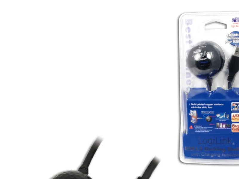 USB 3.0 skjøteledning med dokkingstasjon