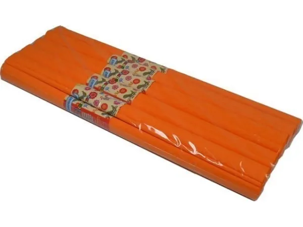 SCHEMAT tørkepapir/absorbent i frynser op. 10 stk farge 05 - lys oransje