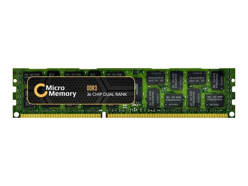 CoreParts - DDR3 - modul - 16 GB - DIMM 240-pin - 1600 MHz / PC3-12800 - 1,5 V - registrert - ECC