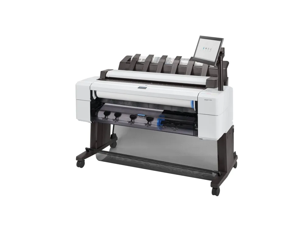 HP DesignJet T2600dr PostScript MFP - 36 multifunksjonsskriver - farge - ink-jet - 914 x 8000 mm, 610 x 15000 mm (original) - Rull (91,4 cm x 91,4 m), 914 x 1219 mm (medie) - opp til 0.32 min/side (trykking) - 2 ruller - Gigabit LAN