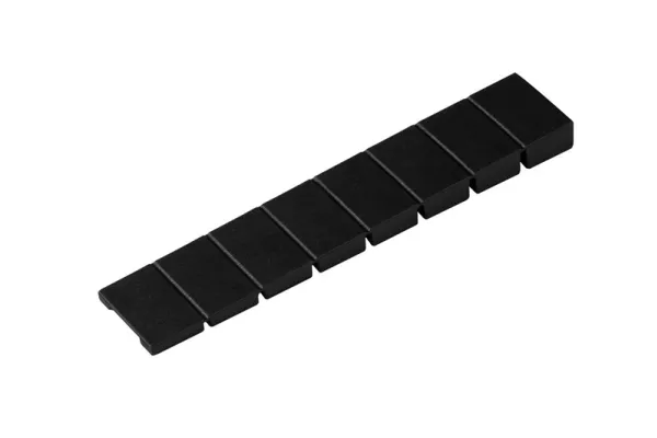 Dørstøtte plast svart 0,08 x 0,2 cm 8 stk
