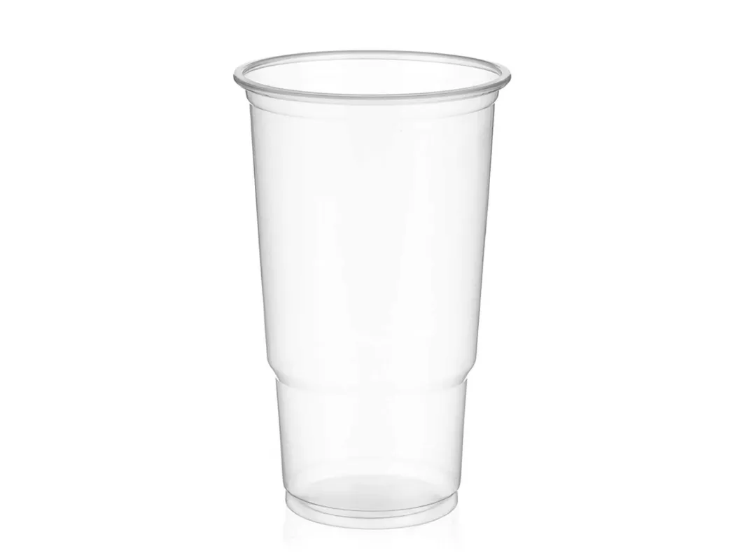 Plastglass Catersource 30 cl Ø80x122 mm PP klar - (20 poser x 100 stk.)