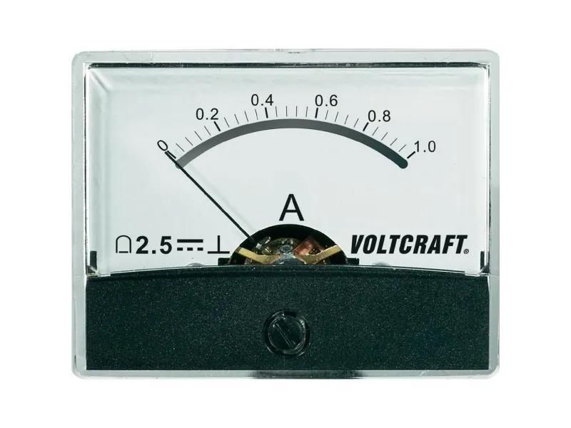 VOLTCRAFT AM-60X46/1A/DC måleapparat for innbygging 1 A dreiespole