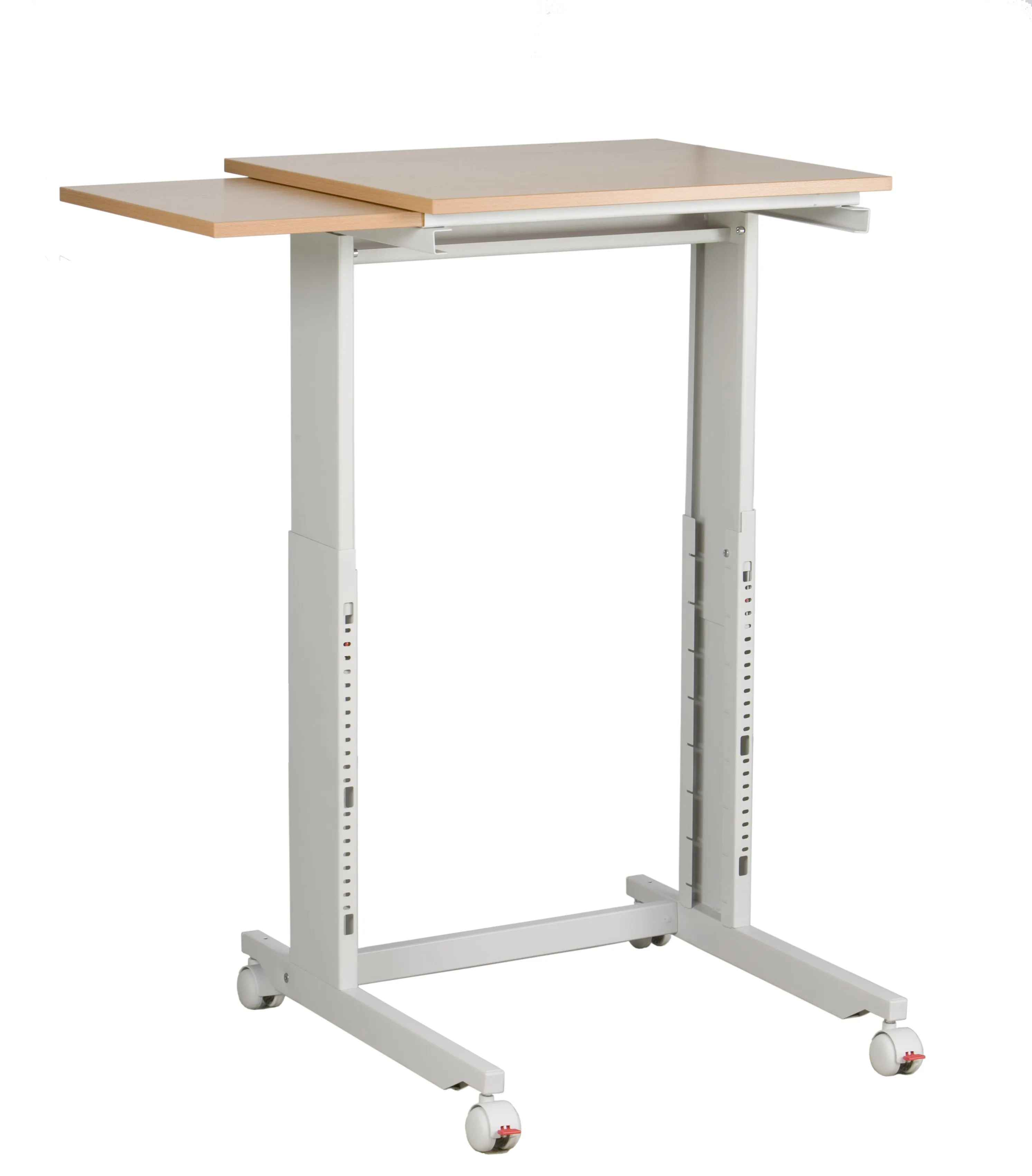 TWIN CLICK Multi-Purpose bord bøg/grå 600x500x1040 mm