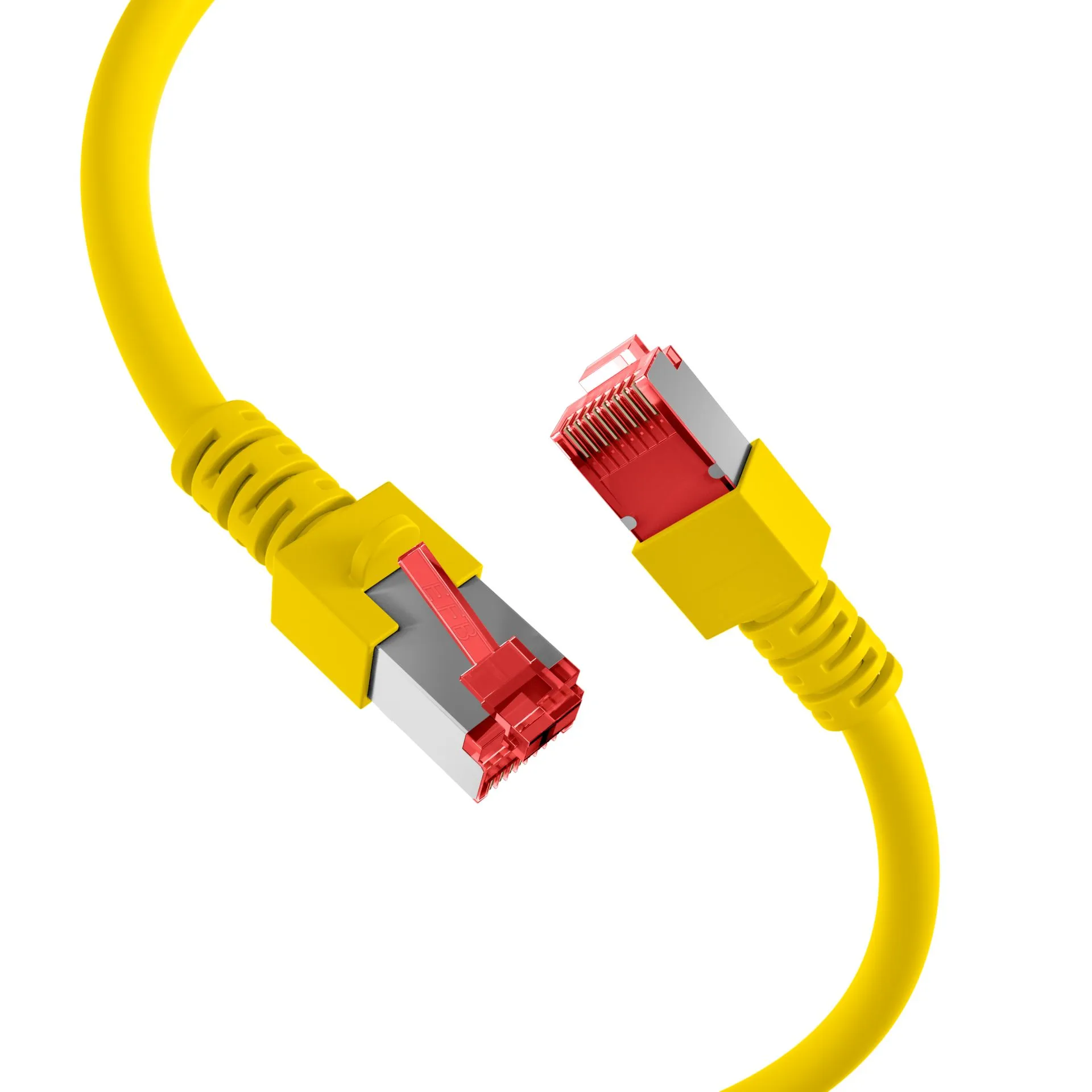 EFB Elektronik 30m Cat6 S/FTP, 30 m, Cat6, RJ-45, RJ-45, Gult
