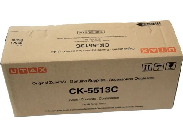 UTAX CK-5513C - Cyan - original - tonerpatron - for Triumph-Adler 355ci