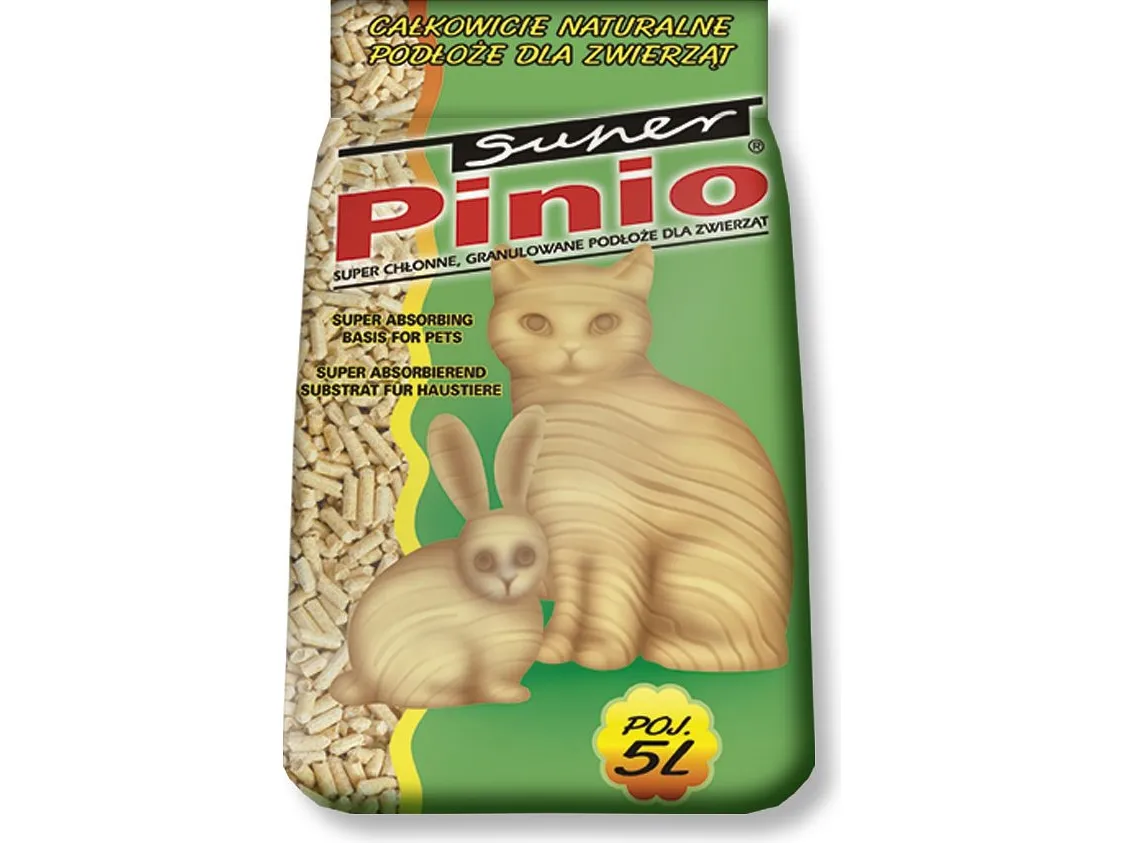 Certech Kattegrus Super Pinio Natural 5 l - Kattegrus af træ