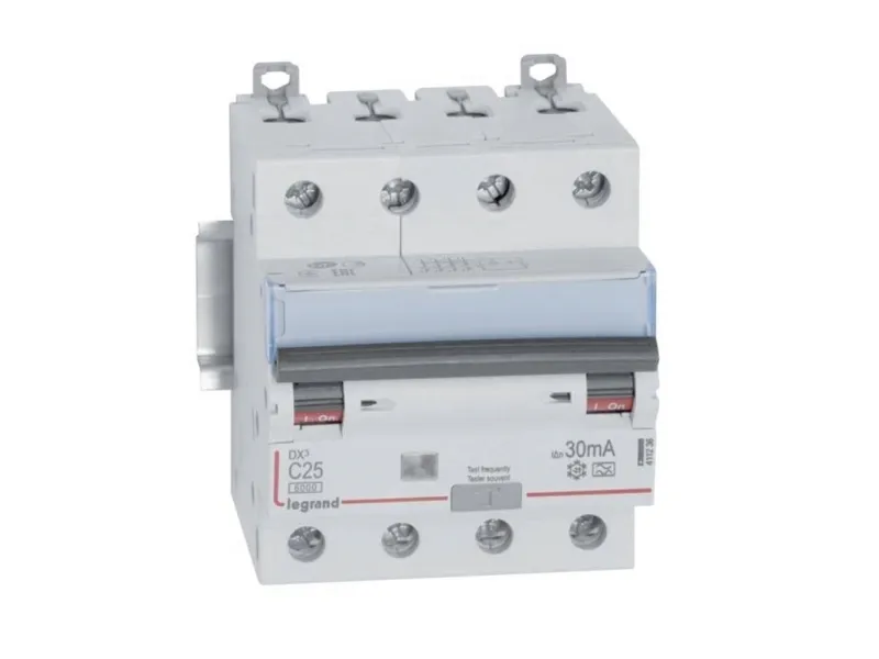 Kombiafbryder DX3 Automatsikr/HPFI C 25A 30mA 4P 6/10kA type A