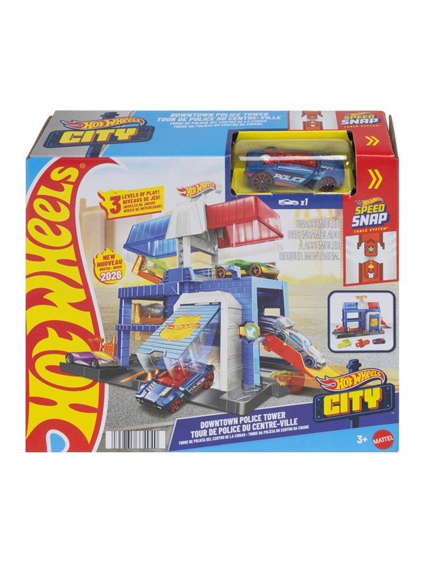 Hot Wheels City Downtown Police Station