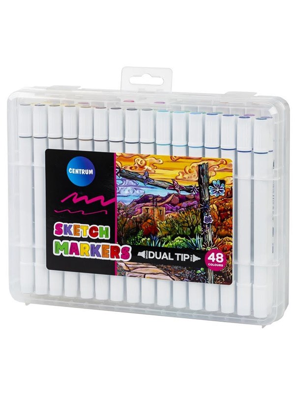 CENTRUM TWIN MARKERS 48 pcs. case