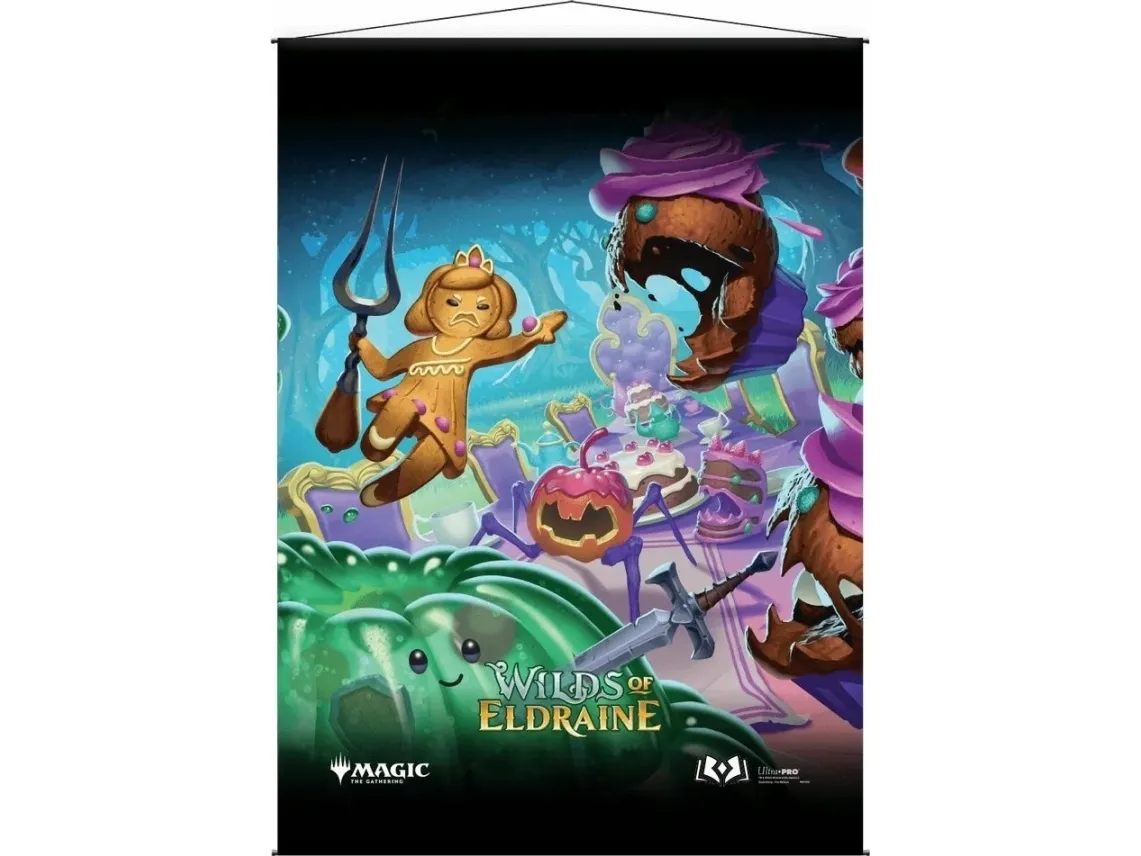 Ultra-Pro Magic the Gathering - Wilds of Eldraine - veggplakat / wall scroll - Food Fight