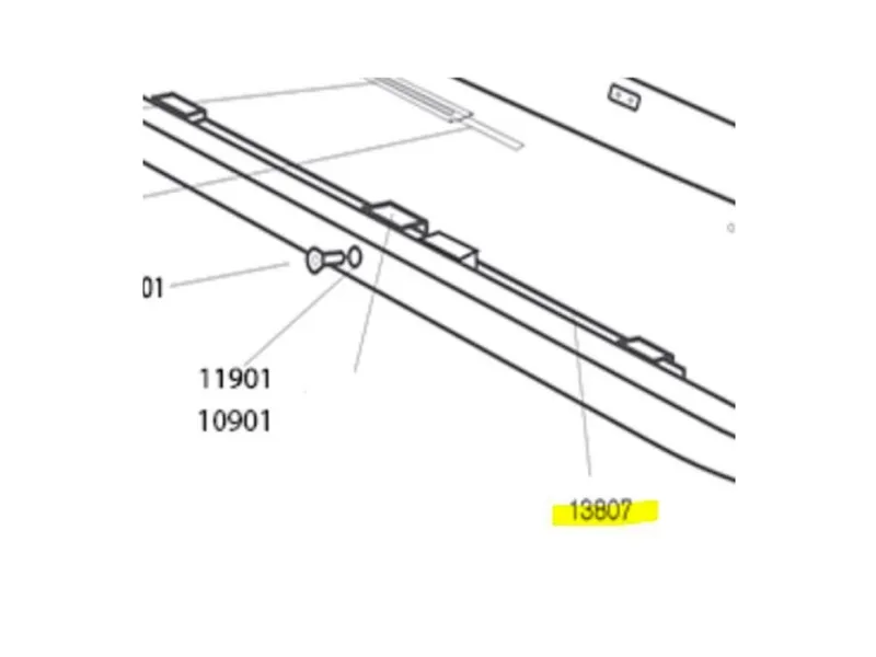 Thule låseskinne Alpine 100