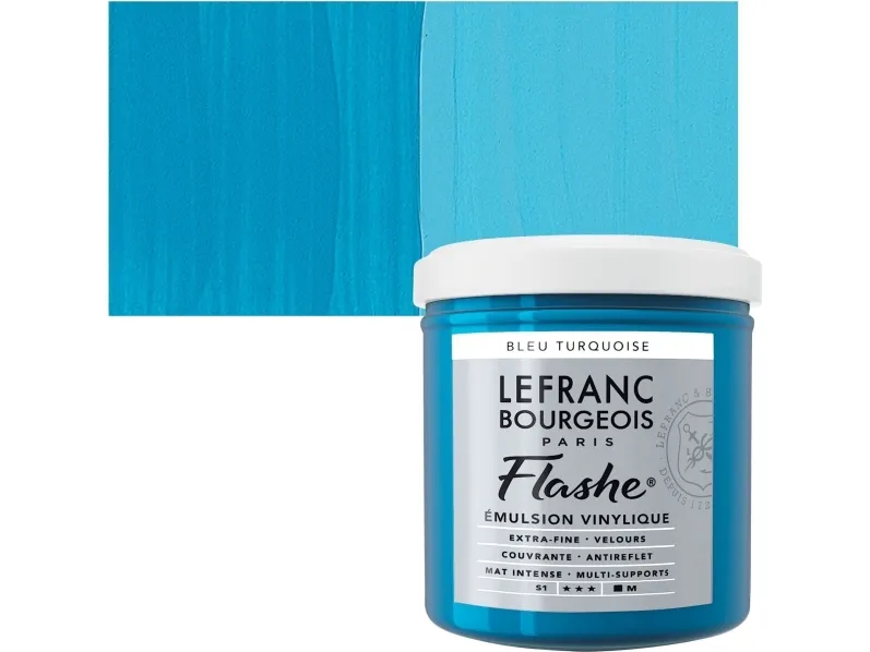 Flashe Akryl 125ml Turkisblå 050