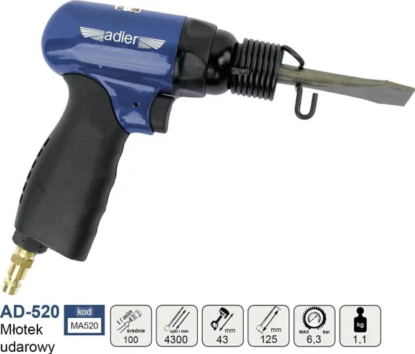 ADLER pneumatisk hammer AD-520