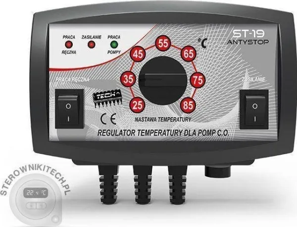 Tech styreenhet til CO-pumpe antistopp (ST19BK)