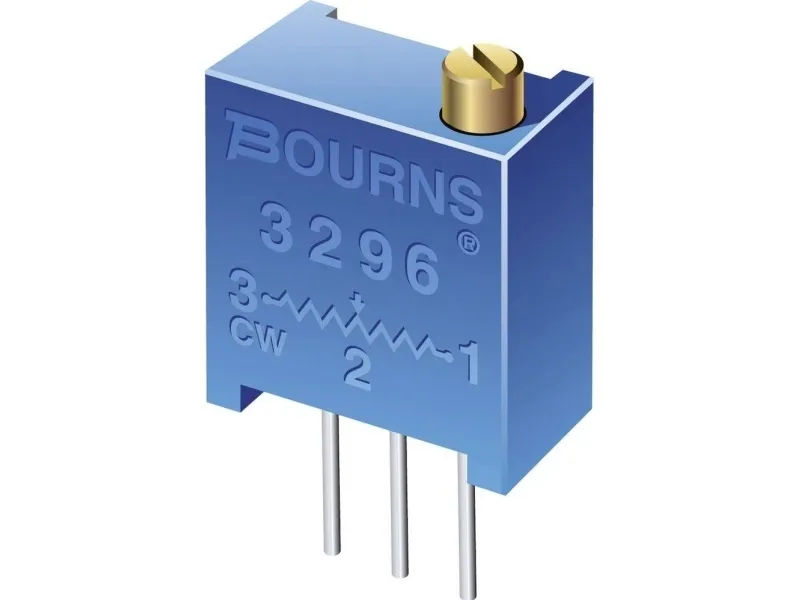 Bourns 3296W-1-202LF cermet-trimmer 0,5 W 2 kO 9° 1 stk
