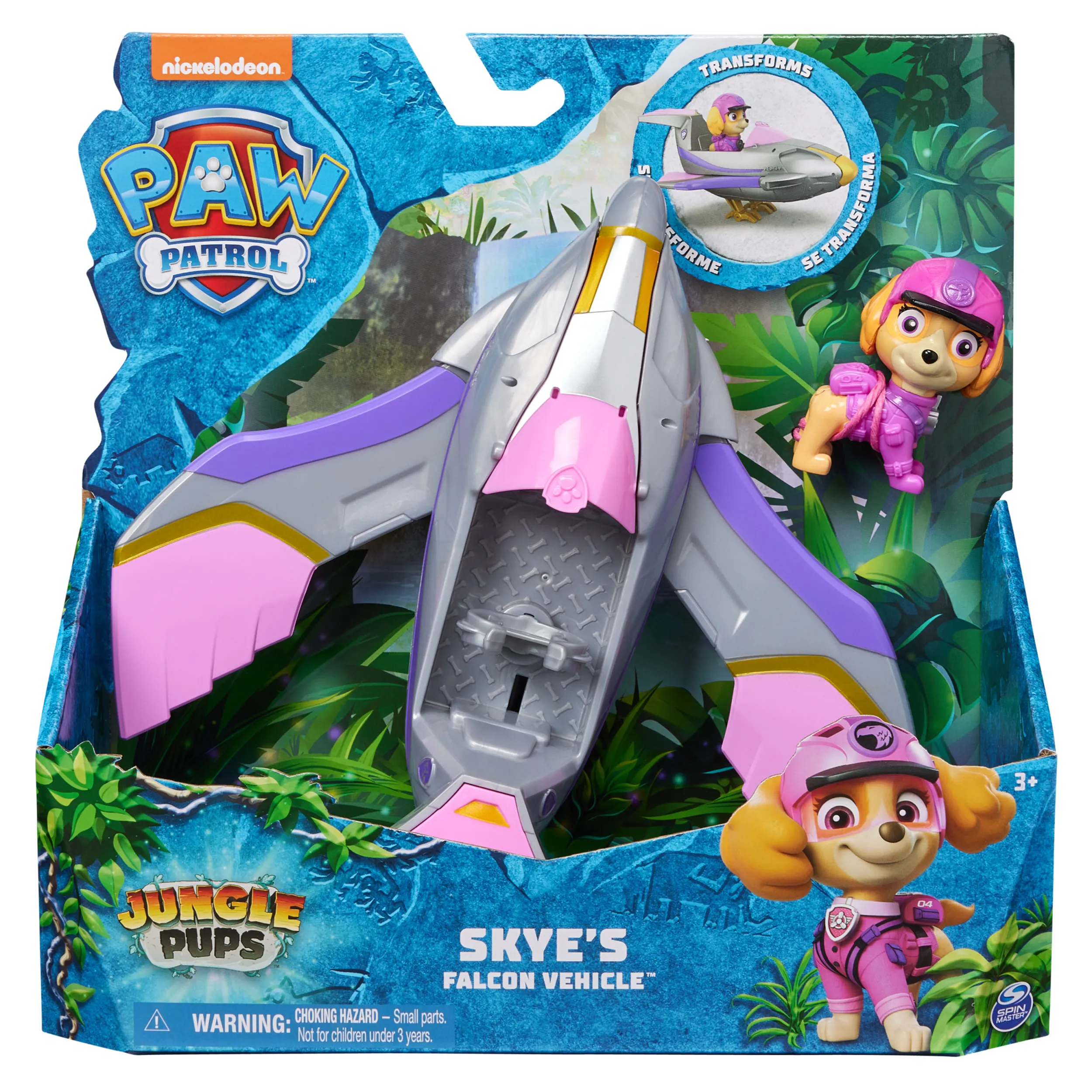 PAW Patrol 6067760, Kjøretøy, PAW Patrol, 3 år, Plast, Grå, Rosa, Lilla