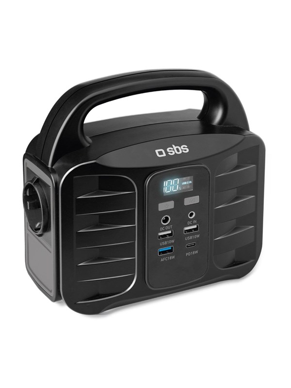 SBS Portable 150 W Charging Station - Black
