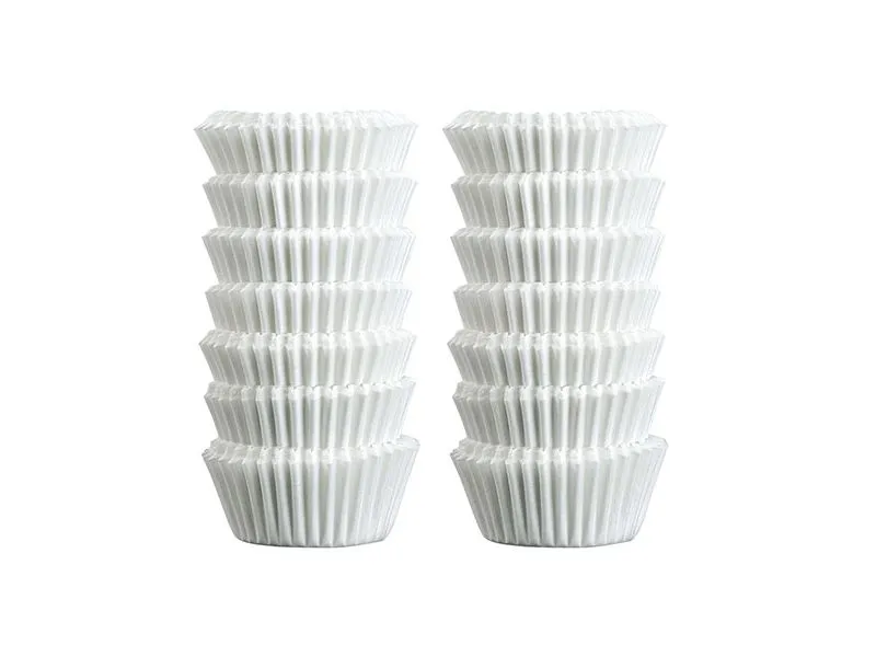 Zenker 43423, Muffinskopper, Rund, Rillet overflate, 220 °C, Hvit, Papir
