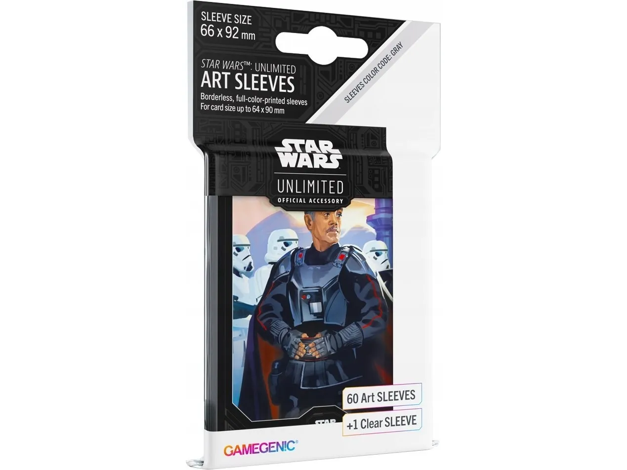 Gamegenic Star Wars Unlimited art sleeves – Moff Gideon