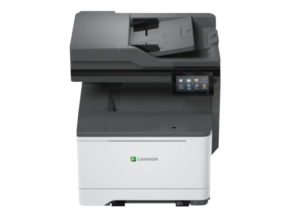 Lexmark CX532adwe - Multifunksjonsskriver - farge - laser - A4/Legal (medie) - opp til 33 spm (kopiering) - opp til 33 spm (trykking) - 250 ark - 33.6 kbps - Gigabit LAN, Wi-Fi(ac), USB 2.0 vert, USB 2.0