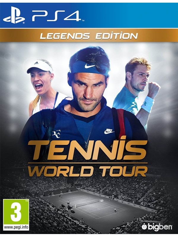 Tennis World Tour: Legends Edition - Sony PlayStation 4 - Sport