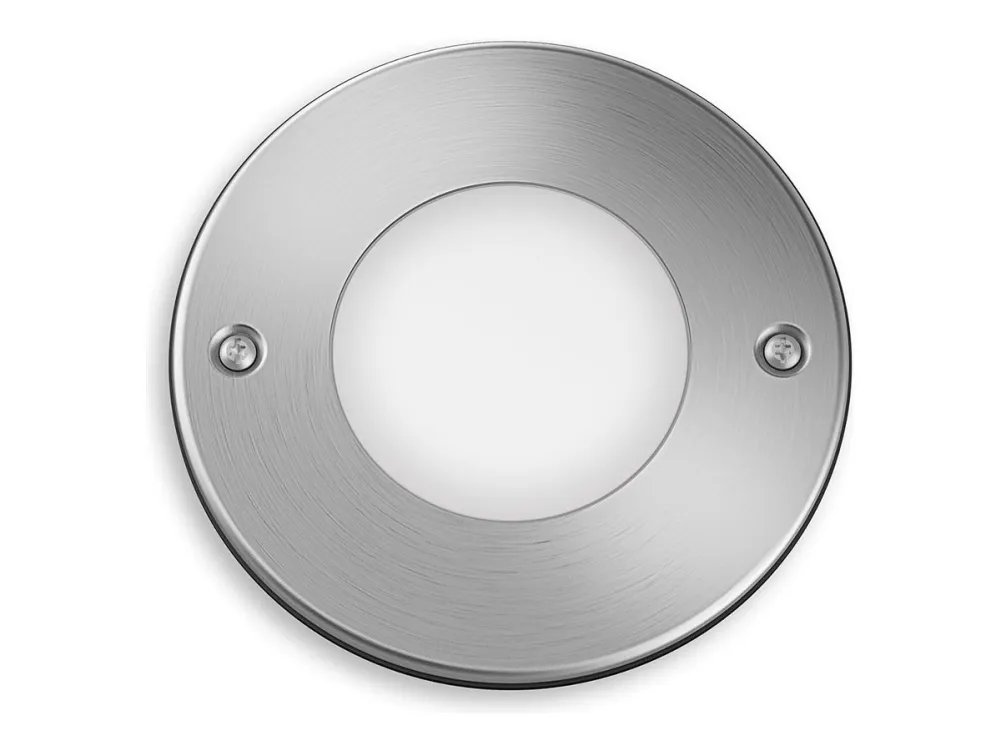 Philips myGarden Moss - Bakkeopplampe - LED-pære for søkelys - 3 W - klasse F - varmt hvitt lys - 2700 K - inox