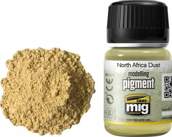 Vallejo Ammo: Modellering pigment - North Africa Dust (35 ml)
