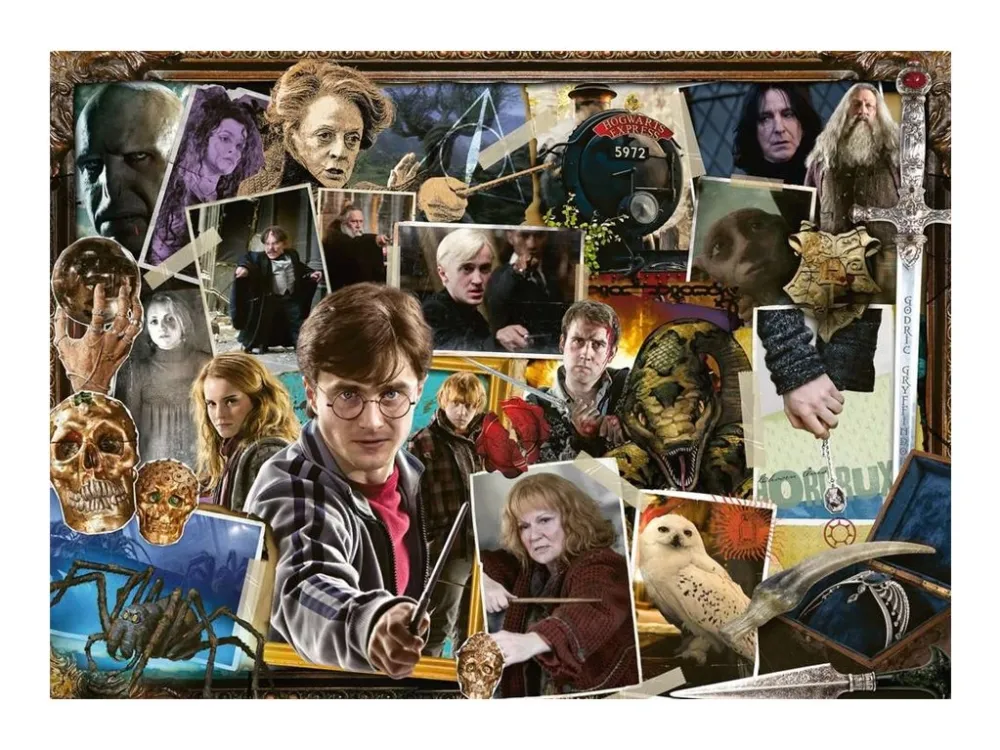 Ravensburger Classic - Harry Potter against Voldemort - Fantasy - puslespill - 1000 deler