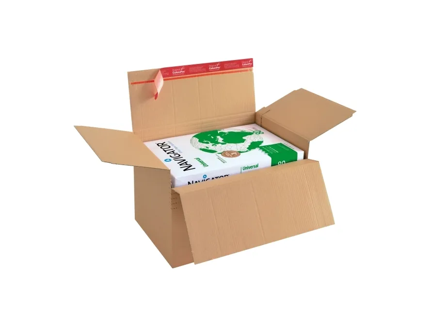ColomPac CP 141 - Forsendelsesboks - 45 cm x 32.5 cm x 31 cm - selvklebende - brun - pakke av 10