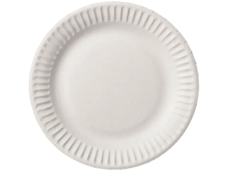 Tallerkener, BioPak, pap, Ø 18 cm, pakke a 100 stk