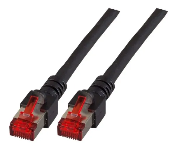 EFB-Elektronik RJ45 patchkabel Kat.6 S/FTP LSZH sort 50m Produsent: EFB Elektronik (K5515.50)