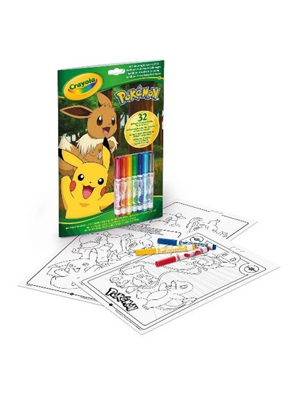 Crayola Coloring & Activity Book Pokemon