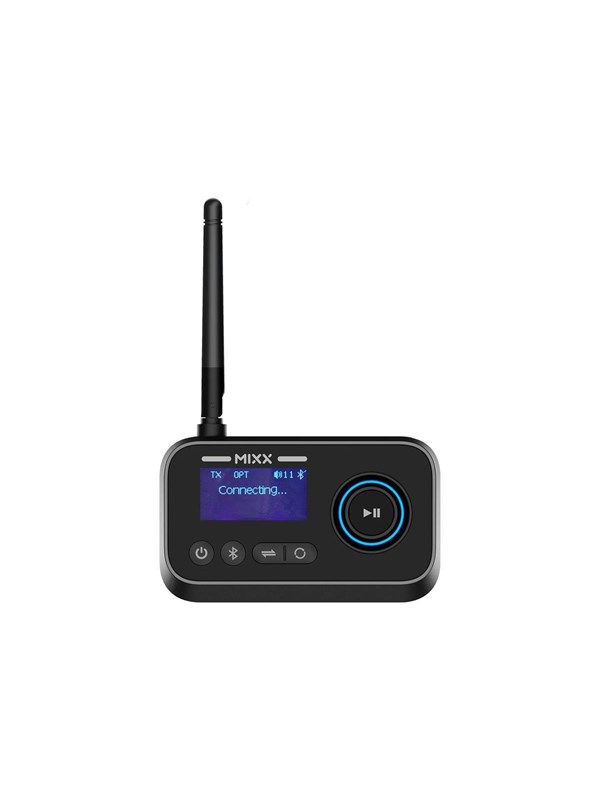 Mixx Audio StreamQ - headphones with mic - with StreamPort Audio Transmitter