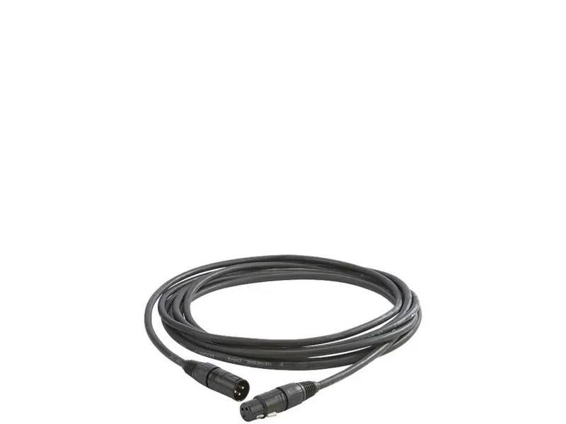 Fiap 1594, XLR (3-pin), Hankjønn, XLR (3-pin), Hunkjønn, 5 m, Svart