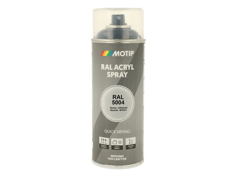 Motip Ral 5004 high gloss black blue