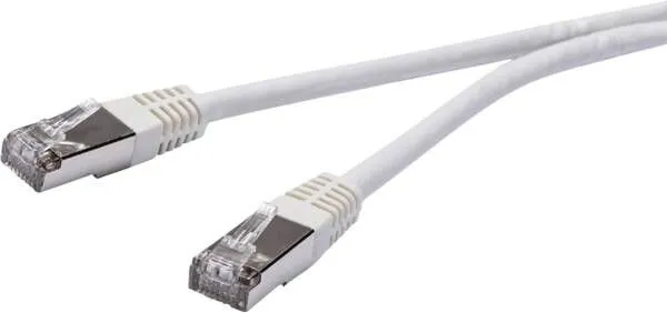 Vivanco VVITLAN62000W, 20 m, Cat6, RJ-45, RJ-45, Hvit