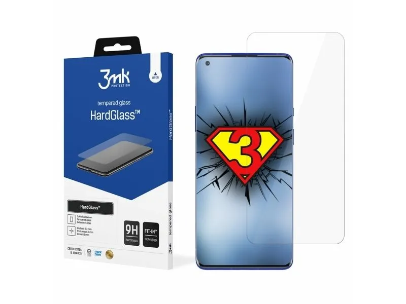 3MK HardGlass, OnePlus 9, 1 stk