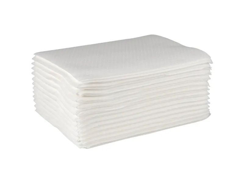 Vaskeklud, Airlaid, ABENA, 1-lags, plain, 26x20cm, hvid