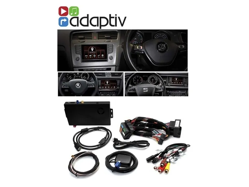 Adaptiv multimedia VW med navigation